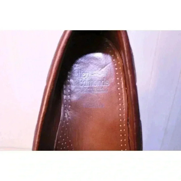 Allen Edmonds "Nashua" 42250 Leather Fringe Tassel Men's Slip on Shoes Size 9D - Picture 9 of 11
